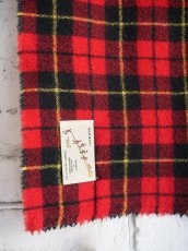 画像4: R&D.M.Co- / OLDMAN'S TAILOR WOOL TARTAN CHECK MUFFLER オールドマンズテーラーアールアンドディーエムコー ウールタータンチェックマフラー(7064) (4)