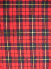 画像3: R&D.M.Co- / OLDMAN'S TAILOR WOOL TARTAN CHECK MUFFLER オールドマンズテーラーアールアンドディーエムコー ウールタータンチェックマフラー(7064) (3)