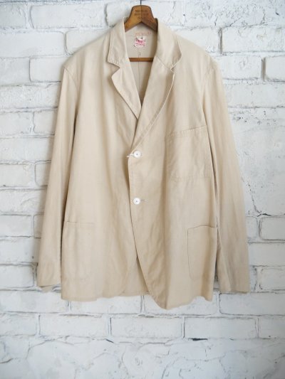 画像1: VINTAGE 30'S The Bostwick Batterson Co. Cotton×Linen Sack coat ヴィンテージ  コットン×リネン サックコート