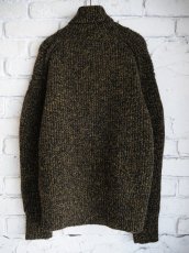 画像5: Slopeslow brushed yak / shetlandwool turtle neck sweater スロープスロウ ブラッシュドヤクシェットランドウールタートルネックセーター（1243014） (5)