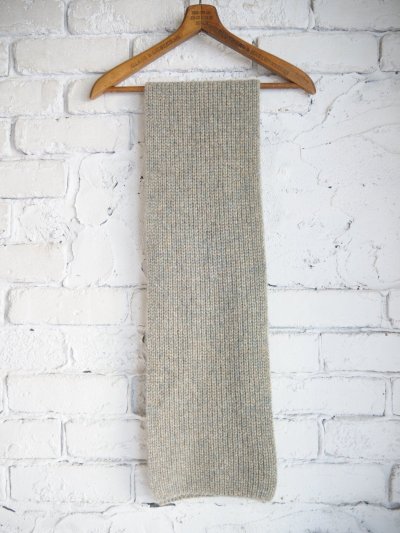 画像2: Slopeslow Brushed Yak/Shetland wool scarf スロープスロウ  ブラッシュドヤク/ シェットランドウール スカーフ（1243033）