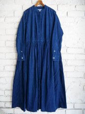 画像1: R&D.M.Co- / OLDMAN'S TAILOR INDIGO.L.C FRONT OPEN DRESS オールドマンズテーラーアールアンドディーエムコー インディゴフロントオープンドレス (7042)  (1)