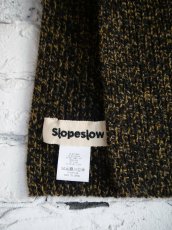 画像4: Slopeslow Brushed Yak/Shetland wool scarf スロープスロウ  ブラッシュドヤク/ シェットランドウール スカーフ（1243033） (4)