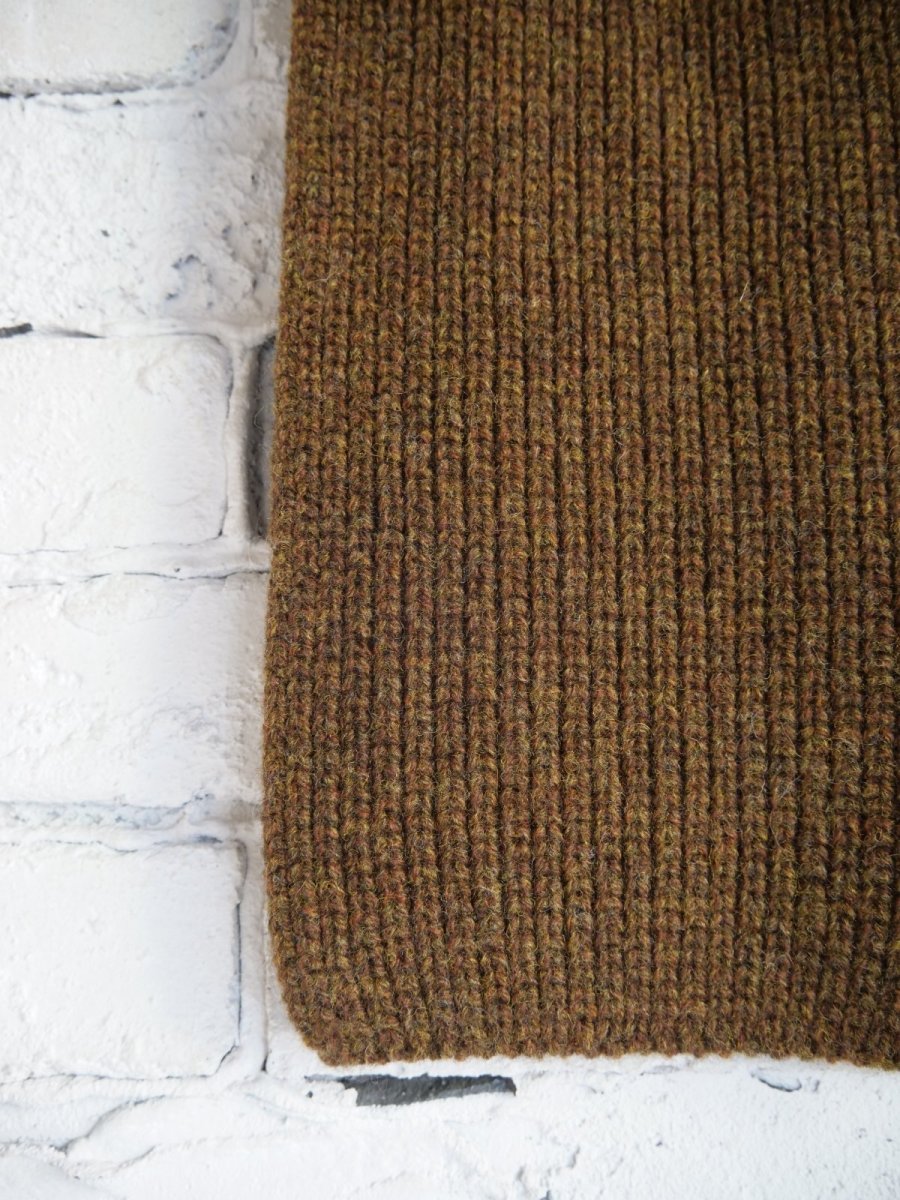 画像3: Slopeslow Brushed Yak/Shetland wool scarf スロープスロウ  ブラッシュドヤク/ シェットランドウール スカーフ（1243033） (3)