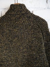 画像6: Slopeslow brushed yak / shetlandwool turtle neck sweater スロープスロウ ブラッシュドヤクシェットランドウールタートルネックセーター（1243014） (6)