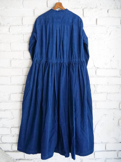 画像3: R&D.M.Co- / OLDMAN'S TAILOR INDIGO.L.C FRONT OPEN DRESS オールドマンズテーラーアールアンドディーエムコー インディゴフロントオープンドレス (7042) 