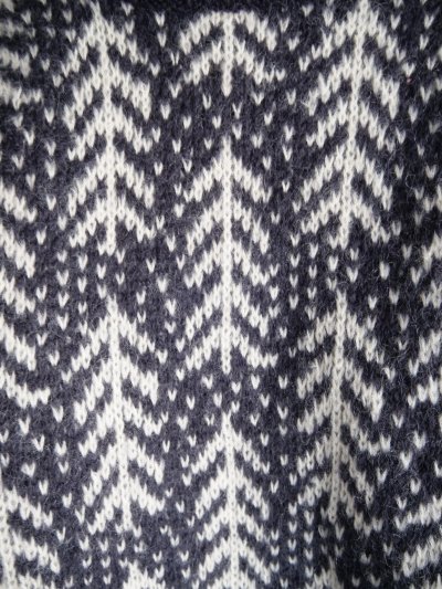 画像3: BATONER 【WOMEN'S】CEDER JACQUARD MOHAIR CREW NECK バトナー  ジャガードモヘヤクルーネック(BN-24FL-067)