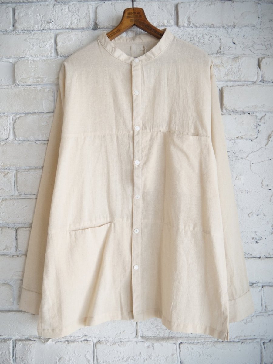画像1: CALICO キャリコ カルンガニコットンカディはぎシャツ UT1040 O1110 U10NR (1)