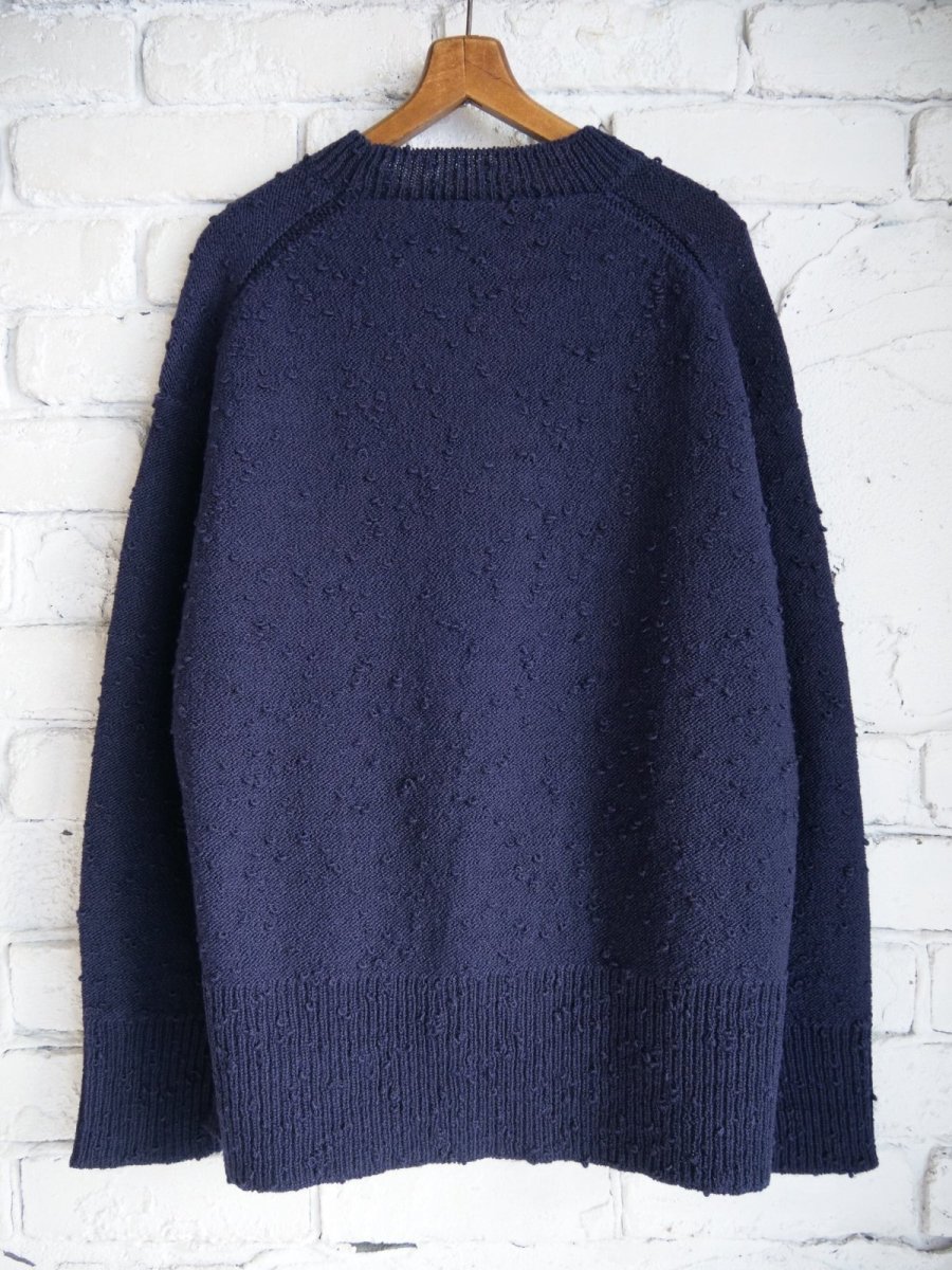 画像4: homspun ホームスパン ウールノットヤーンプルオーバー 7913 (4)