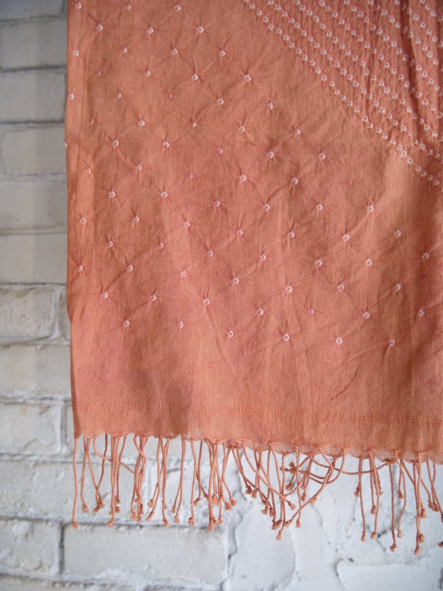 画像1: CALICO Scarf cotton Khadi キャリコ  カディコットンスカーフ CAS6448 T68AL (1)