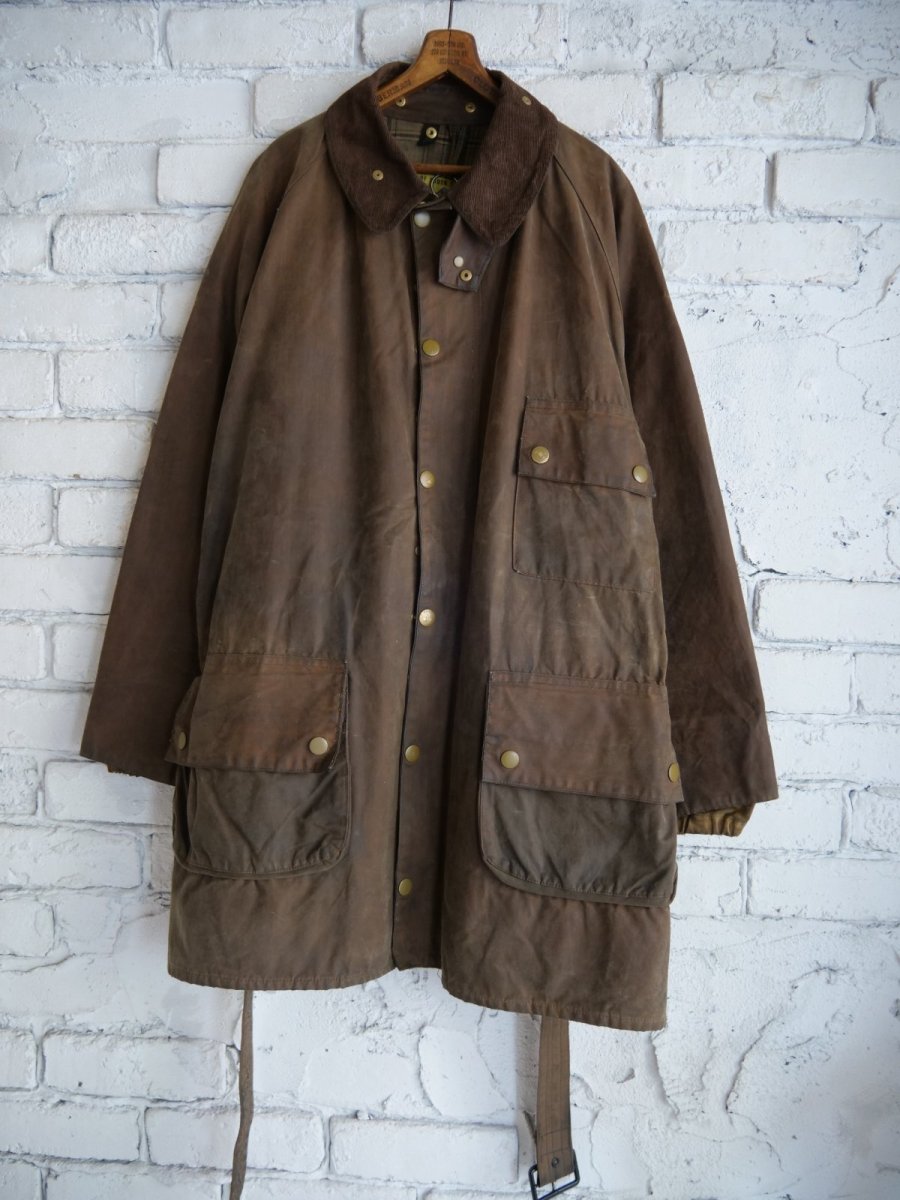画像1: VINTAGE BARBOUR SLOWAY ZIPPER ヴィンテージ バブアー ソルウェイジッパー 黄タグ (1)