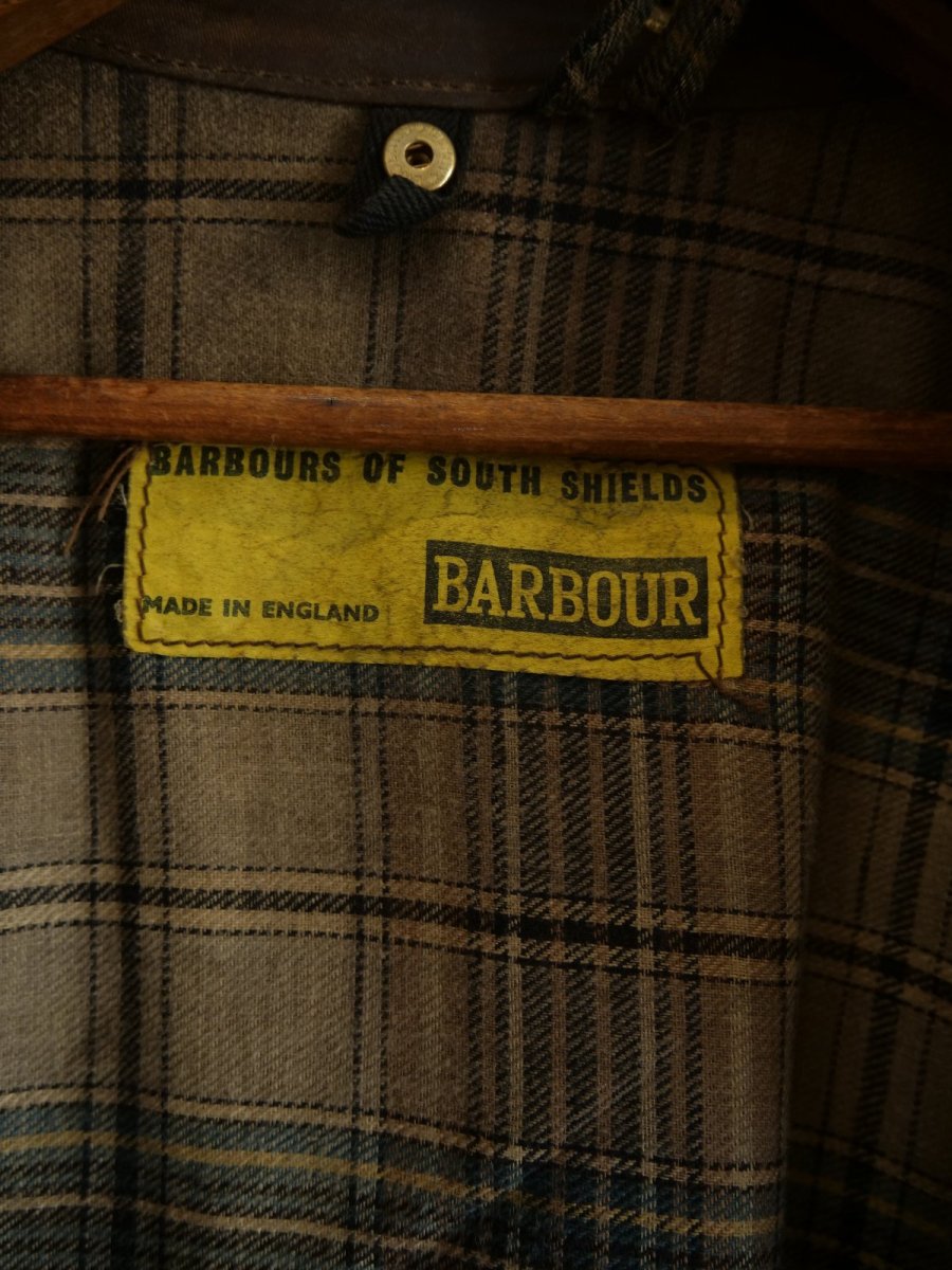 画像4: VINTAGE BARBOUR SLOWAY ZIPPER ヴィンテージ バブアー ソルウェイジッパー 黄タグ (4)