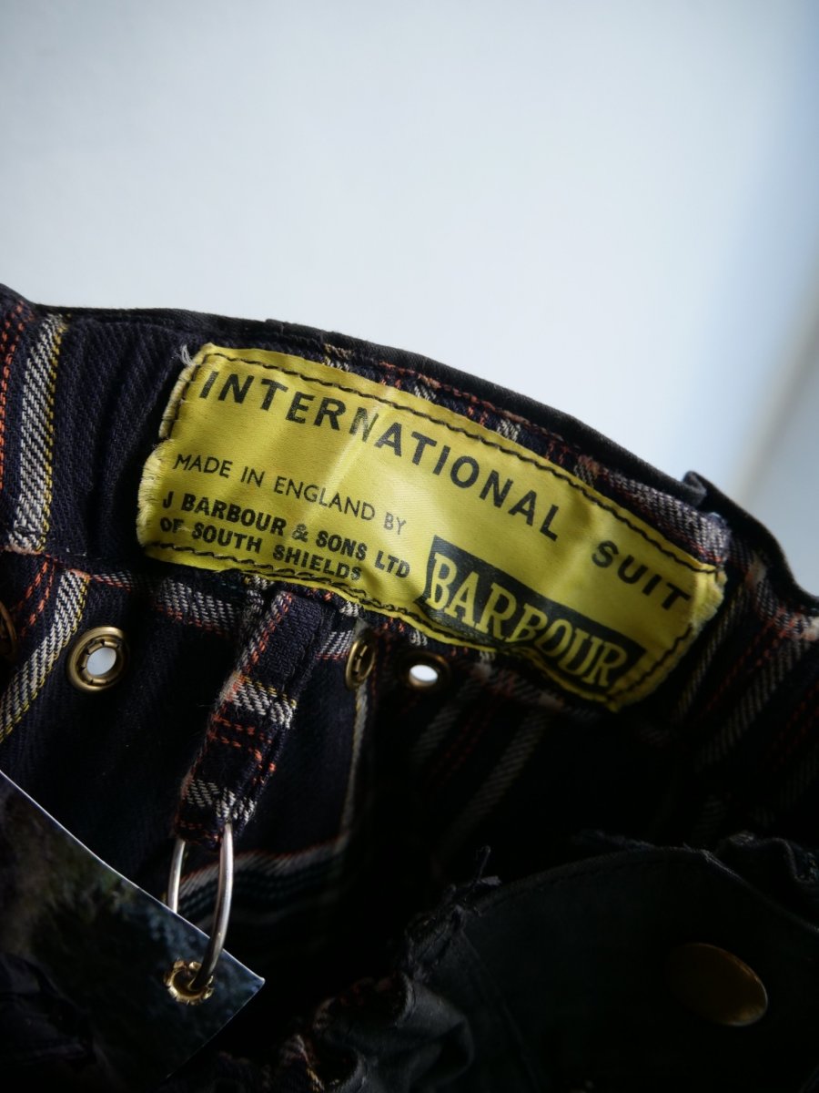 画像8: VINTAGE BARBOUR INTERNATIONAL DEADSTOCK ヴィンテージ バブアー  インターナショナル デッドストック セットアップ 黄タグ (8)