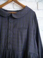 画像3: maku textiles ACONITE Cotton and Wool Handwoven Dress マクテキスタイルズ コットンアンドウールハンドウーブンドレス(GA2427) (3)