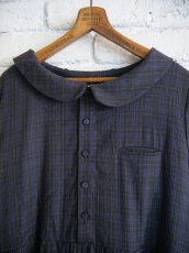 画像2: maku textiles ACONITE Cotton and Wool Handwoven Dress マクテキスタイルズ コットンアンドウールハンドウーブンドレス(GA2427) (2)