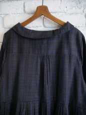 画像6: maku textiles ACONITE Cotton and Wool Handwoven Dress マクテキスタイルズ コットンアンドウールハンドウーブンドレス(GA2427) (6)