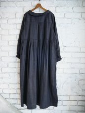 画像7: maku textiles ACONITE Cotton and Wool Handwoven Dress マクテキスタイルズ コットンアンドウールハンドウーブンドレス(GA2427) (7)