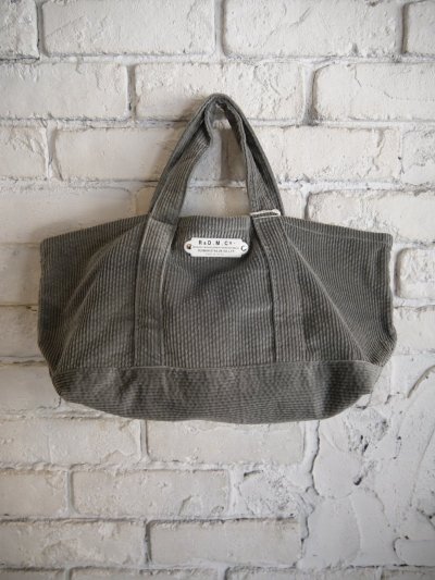 画像1: R&D.M.Co- / OLDMAN'S TAILOR 9W CORDUROY TOTE BAG（S）オールドマンズテーラー アールアンドディーエムコー コーデュロイトートバッグ S（7094）