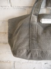 画像2: R&D.M.Co- / OLDMAN'S TAILOR 9W CORDUROY TOTE BAG（S）オールドマンズテーラー アールアンドディーエムコー コーデュロイトートバッグ S（7094） (2)