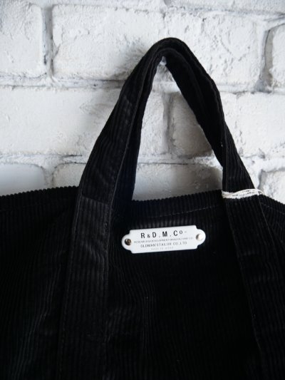 画像2: R&D.M.Co- / OLDMAN'S TAILOR 9W CORDUROY TOTE BAG（S）オールドマンズテーラー アールアンドディーエムコー コーデュロイトートバッグ S（7094）