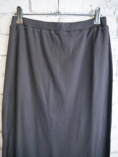 画像2: blurhms（レディース） Lyocell Cotton RIB Skirt  リヨセル コットン リブ スカート（BHSW25S13）