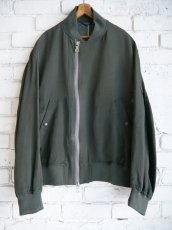 画像1: blurhms Rayon Nylon Silk B-15A Jacket ブラームス レーヨンナイロンシルクB15Aジャケット（BHS25S018） (1)