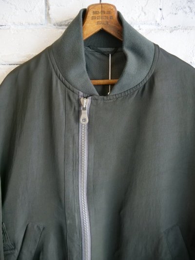 画像2: blurhms Rayon Nylon Silk B-15A Jacket ブラームス レーヨンナイロンシルクB15Aジャケット（BHS25S018）