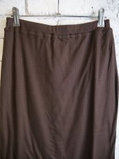 画像2: blurhms（レディース） Lyocell Cotton RIB Skirt  リヨセル コットン リブ スカート（BHSW25S13） (2)