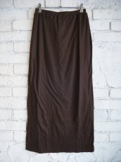 画像1: blurhms（レディース） Lyocell Cotton RIB Skirt  リヨセル コットン リブ スカート（BHSW25S13） (1)