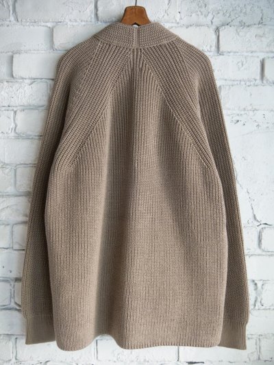 画像3: BATONER【MEN'S】SIGNATURE SHAWL COLLAR CARDIGAN シグネチャーショールカラーカーディガン  (BN-25SM-004）