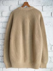 画像4: BATONER【MEN'S】FADE COLOR SIGNATURE CREW NECK KNIT フェードカラーシグネチャークルーネックニット（BN-25SM-005） (4)