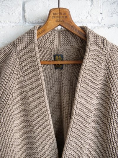 画像2: BATONER【MEN'S】SIGNATURE SHAWL COLLAR CARDIGAN シグネチャーショールカラーカーディガン  (BN-25SM-004）