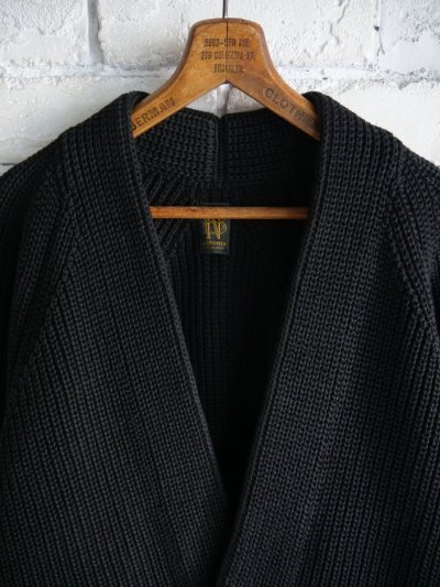 画像2: BATONER【MEN'S】SIGNATURE SHAWL COLLAR CARDIGAN シグネチャーショールカラーカーディガン  (BN-25SM-004）