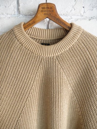 画像2: BATONER【MEN'S】FADE COLOR SIGNATURE CREW NECK KNIT フェードカラーシグネチャークルーネックニット（BN-25SM-005）