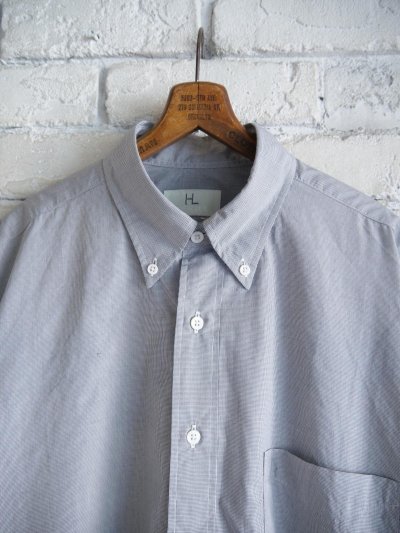 画像2: HERILL Broad Buttondown shirt ヘリル ブロードボタンダウンシャツ   (25-050-HL-8030-10)