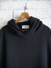 画像2: HERILL Cotton/Silk Hooded ヘリル コットンシルクフーディー  (25-080-HL-8080-10) (2)