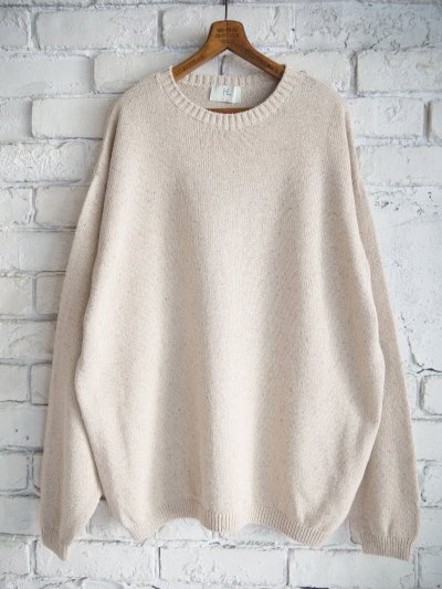 画像1: HERILL Cotton/Silk American deadstock Sweater ヘリル コットンシルク アメリカンデッドストックセーター  (25-080-HL-8100-10)