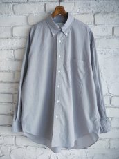 画像1: HERILL Broad Buttondown shirt ヘリル ブロードボタンダウンシャツ   (25-050-HL-8030-10) (1)