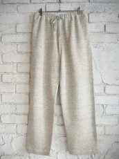 画像1: HERILL Linen/cotton Sweatpants ヘリル リネンコットンスウェットパンツ(25-080-HL-8060-10) (1)