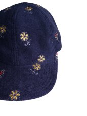 画像4: Nine Tailor Peony Cap ナインテーラー 花柄キャップ (N-1415) (4)