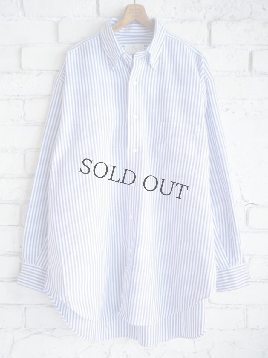 画像1: HERILL Cotton Oxfordshirts ヘリル コットンオックスフォードシャツ   (25-050-HL-8000-10) (1)