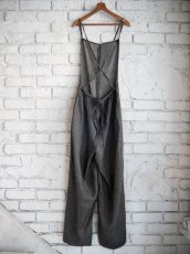 画像5: blurhms（レディース）Silk Linen Apron-Overalls ブラームス シルクリネンエプロンオーバーオール（BHSW25S7） (5)