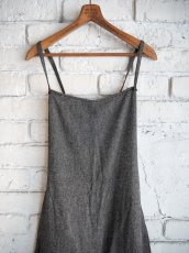 画像2: blurhms（レディース）Silk Linen Apron-Overalls ブラームス シルクリネンエプロンオーバーオール（BHSW25S7） (2)