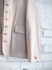 画像3: blurhms Silk Linen Chelsea Jacket ブラームス シルクリネンチェルシージャケット（BHS25S014） (3)