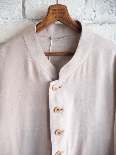 画像2: blurhms Silk Linen Chelsea Jacket ブラームス シルクリネンチェルシージャケット（BHS25S014）