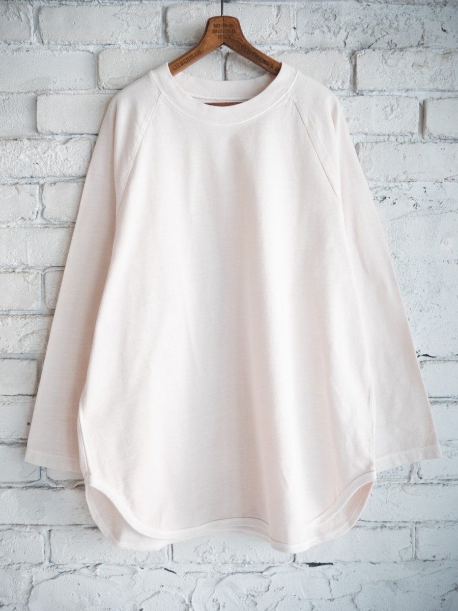 画像1: blurhms Hollow yarn Baseball Raglan Tee ブラームス ベースボールラグランTシャツ (BHS25S034) (1)