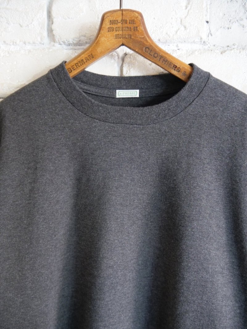 画像2: A.PRESSE Light Weight T-shirt アプレッセ ライトウェイトTシャツ (AP-5001)