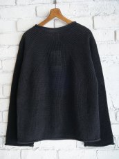 画像5: BATONER【WOMEN'S】WASHED HIGH COUNT LINEN SIGNATURE ROLL NECK KNIT バトナー ウォッシュドハイカウントリネンシグネチャーロールネックニット（BN-25SL-024） (5)