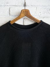 画像2: BATONER【WOMEN'S】WASHED HIGH COUNT LINEN SIGNATURE ROLL NECK KNIT バトナー ウォッシュドハイカウントリネンシグネチャーロールネックニット（BN-25SL-024） (2)