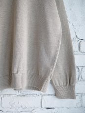 画像3: BATONER【MEN'S】WASHED HIGH COUNT LINEN POLO KNIT バトナー ウォッシュドハイカウントリネンポロニット（BN-25SM-023） (3)